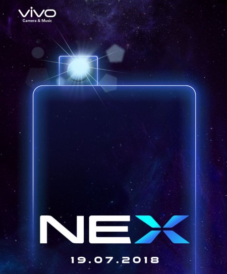 vivo is launching its two NEX smartphones in India on July 19