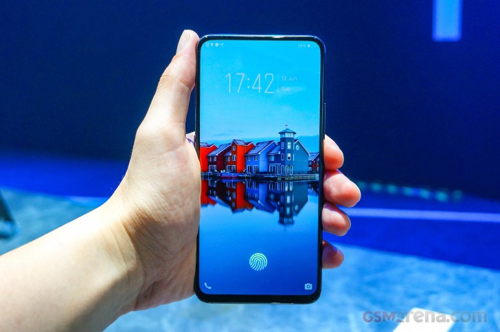 vivo mobile fingerprint screen