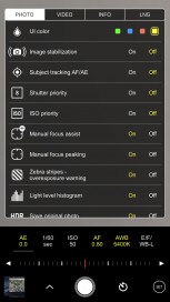 Settings galore from within the app itself - go figure