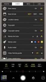 Settings galore from within the app itself - go figure