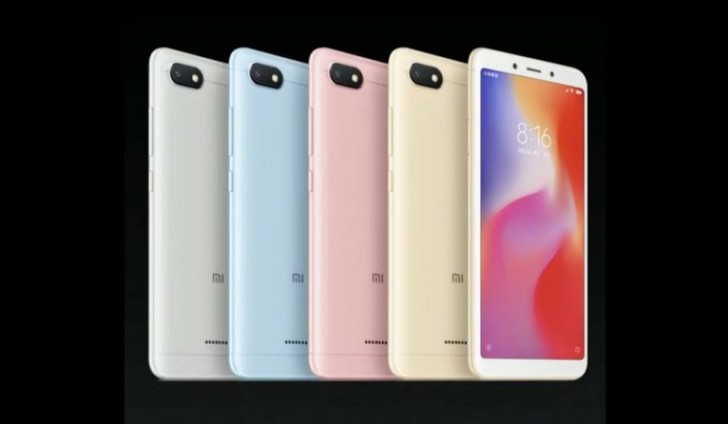 Xiaomi Redmi 6 With Helio P22 And Redmi 6a With Helio 2 Announced Gsmarena Com News