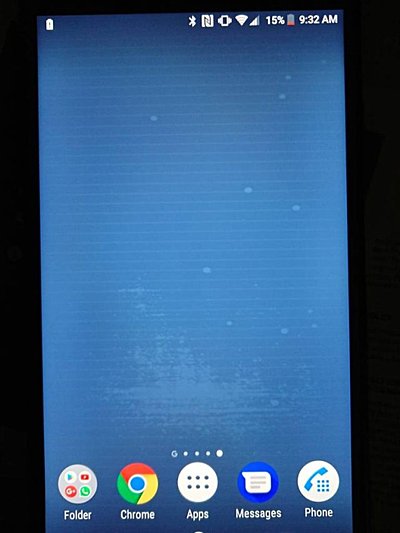 sony xz1 display