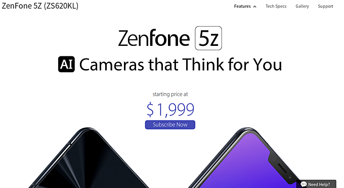 ZenFone 5Z (ZS620KL)｜Phones｜ASUS USA