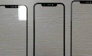 2018 iPhones' front panels surface, impressively thin bezels all around