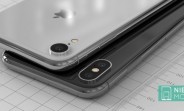 Budget 6.1-inch iPhone envisioned next to iPhone X in high-quality renders