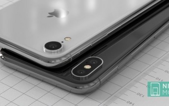 Budget 6.1-inch iPhone envisioned next to iPhone X in high-quality renders