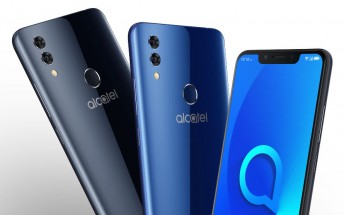 alcatel 5V debuts with notched screen, dual rear cameras, 4,000 mAh battery