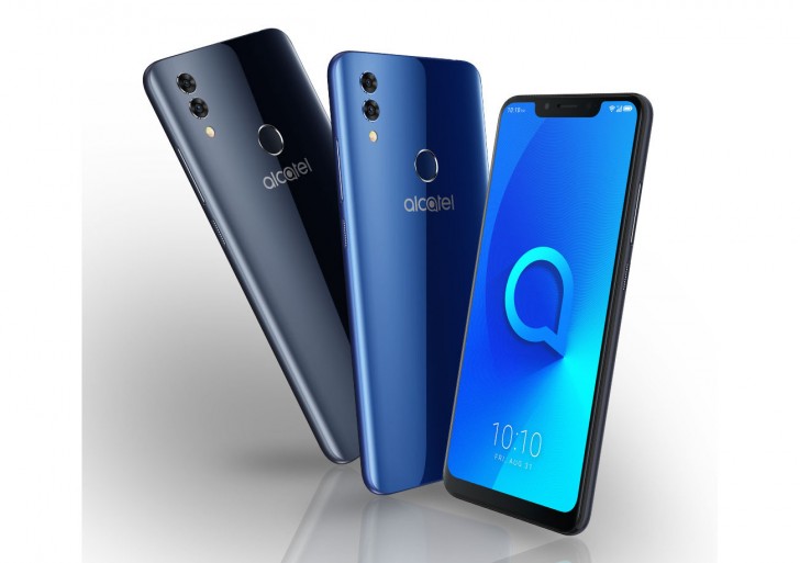 alcatel 5V debuts with notched screen, dual rear cameras, 4,000