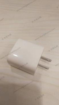 Apple fast charger with a USB-C port, an engineering sample