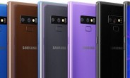 Samsung Galaxy Note9 renders reveal design