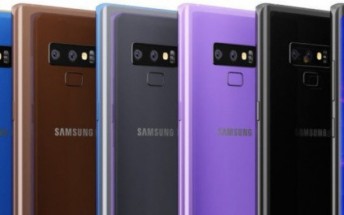 Samsung Galaxy Note9 renders reveal design