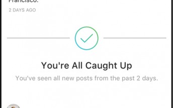 Instagram introduces “you’re all caught up” feature