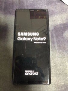 Samsung Galaxy Note9 leaked live images