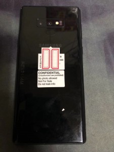 Samsung Galaxy Note9 leaked live images