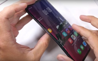 Oppo Find X fails bend test