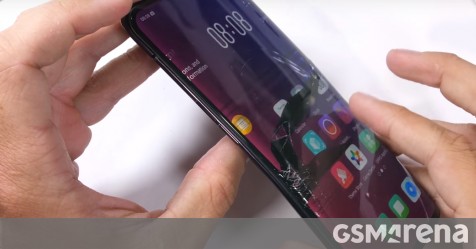 Oppo Find X fails bend test - GSMArena.com news