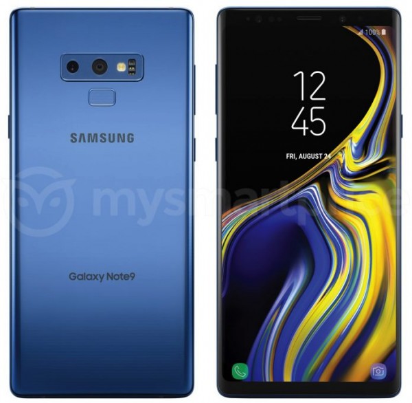 Here's the Samsung Galaxy Note9 in Coral Blue and a look at its