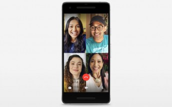 WhatsApp updated to support four-person video chat