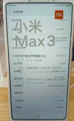 Xiaomi Mi Max 3 live image