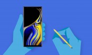 The Samsung Galaxy Note9 story told through infographics