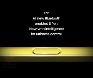 Galaxy Note9's S Pen will use Bluetooth to work as a remote shutter key