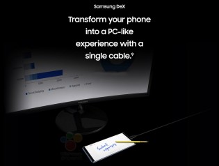 The Galaxy Note9 will only need a single cable for DeX mode (rather than a whole dock)
