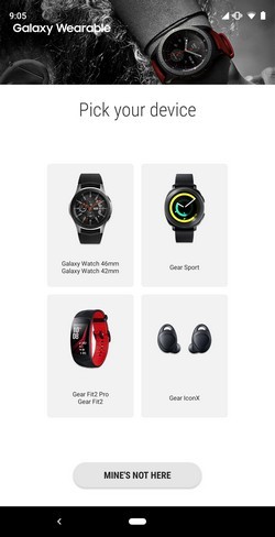 Galaxy wearable app outlet play store