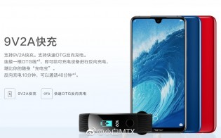 Honor 8X Max fast-charging and color variants