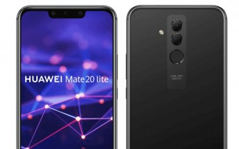 Huawei Mate 20 Lite press images surface