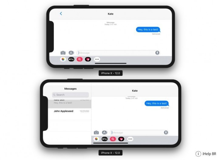 Iphone X Plus Will Have Ipad Like Landscape Ui Gsmarena Com News