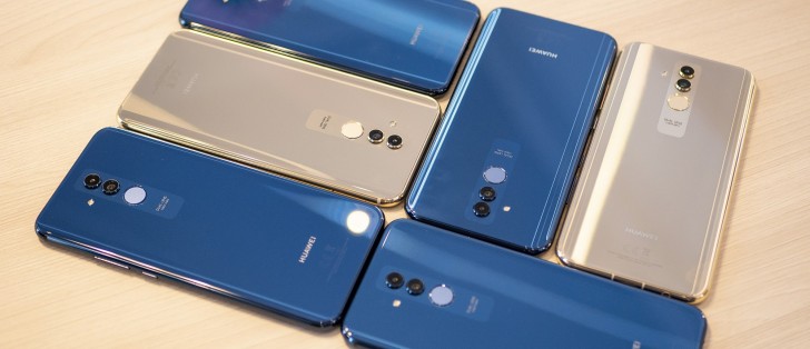 定番人気限定SALEHUAWEI Mate 20 lite ブルー スマートフォン本体