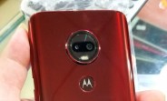 Mysterious Moto with waterdrop notch leaks in live images
