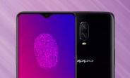 Oppo R17 leak shows an under display fingerprint reader