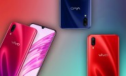 vivo X23 appears on official site in three different colors