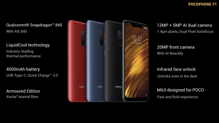 Xiaomi pocophone f1 6gb 128gb
