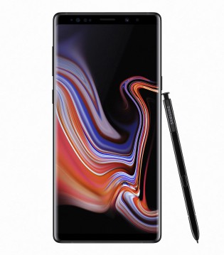 Samsung Galaxy Note9 in Midnight Black