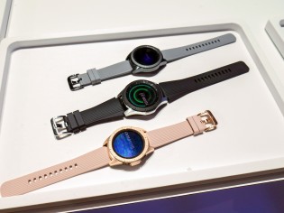 All three color variants of the Galaxy Watch