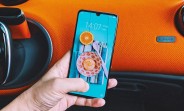vivo X23 photographed in the wild again, looks like the vivo V11 Pro