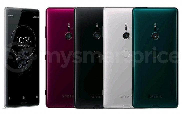 Four Sony Xperia XZ3 color options leak before announcement