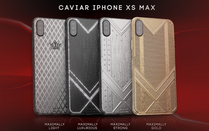 Caviar decks the iPhone XS Max in diamonds, carbon, titanium and