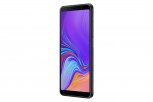 The Galaxy A7 (2018) in black, blue, gold and pink