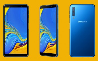 Samsung Galaxy A7 (2018) announced - triple camera and Super AMOLED display