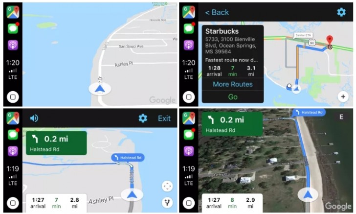 Google Maps Now Works With Apple s CarPlay In IOS 12 GSMArena News