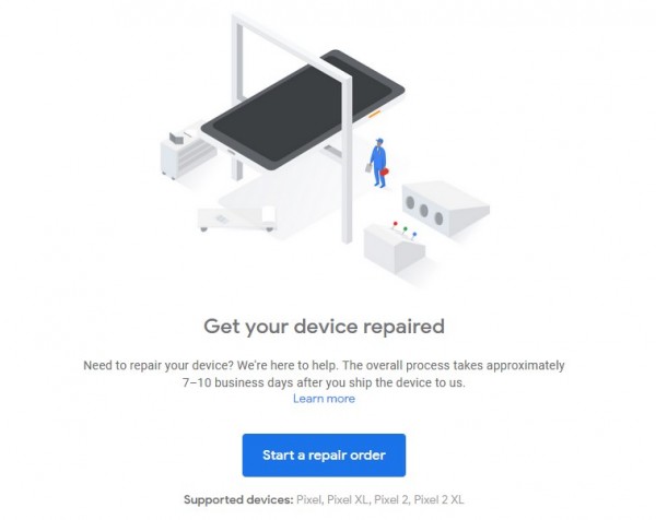 Google opens its own repair center in the US for mail-in service