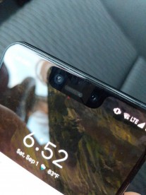 Google Pixel 3 XL handled in the wild