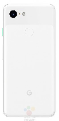 Google Pixel 3 in white