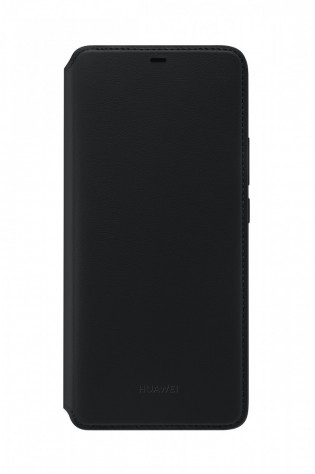 Huawei Mate 20 Pro in its PU Wallet cover