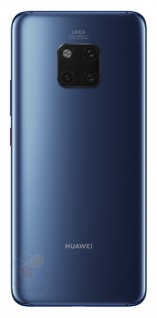 Alleged renders of the Huawei Mate 20 Pro