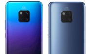 Alleged renders of the Huawei Mate 20 Pro show a triple cam and in-display fingerprint 
