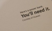 Huawei gave away free power banks to people queuing for iPhones